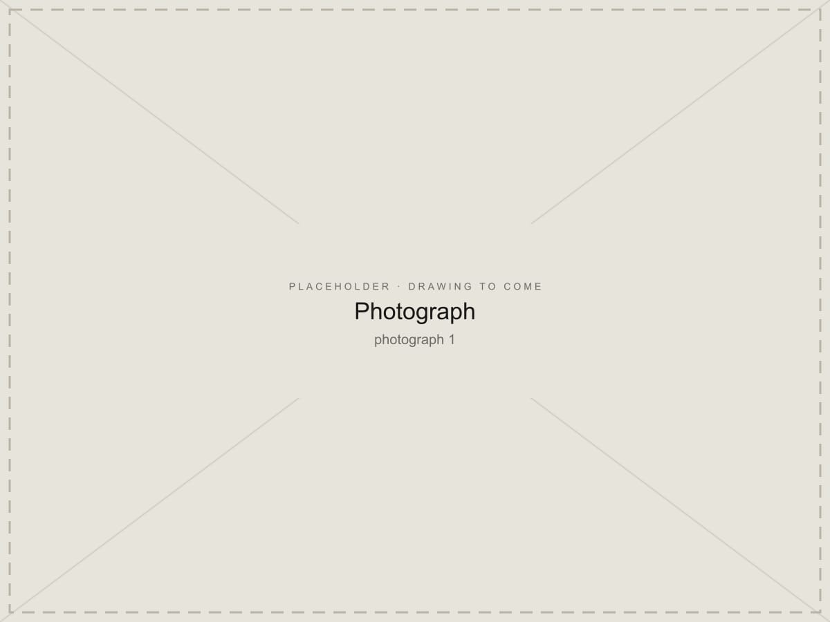 Placeholder panel for a photograph, which is still to be added